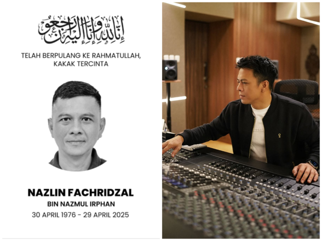 Ariel NOAH Kabarkan Sang Kakak Telah Meninggal Dunia